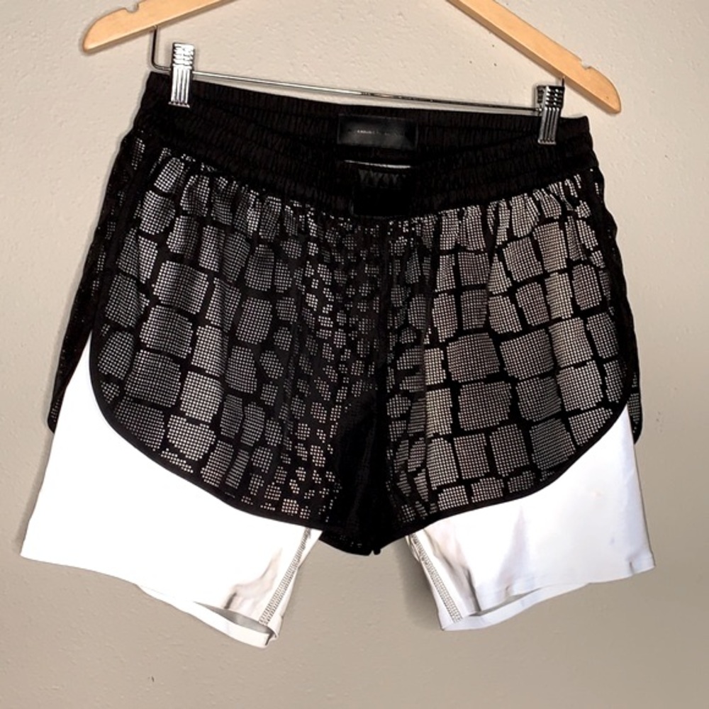 ALEXANDER WANG x H&M | Runaway Double Run Shorts HM - Picture 2 of 15